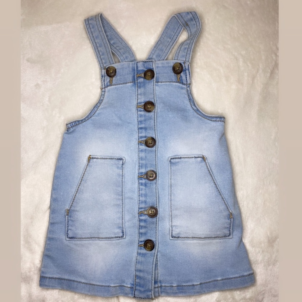 Denim Overall Dress size 2T